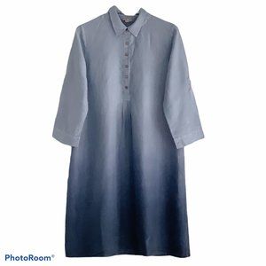 J. JILL 100% Silk Ombre Dress Size S